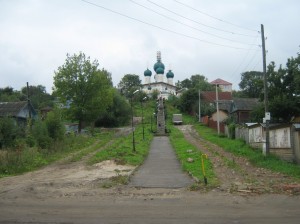 Лестница к Воскресенскому собору